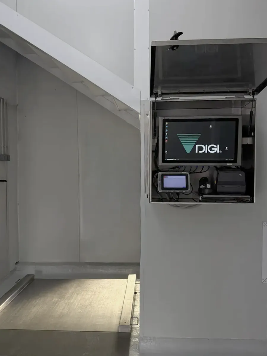 Ανοξείδωτη επιτοίχια εγκατάσταση Χρονογραφική