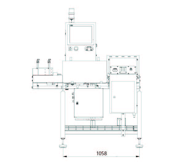 CW-800RJ front drawing
