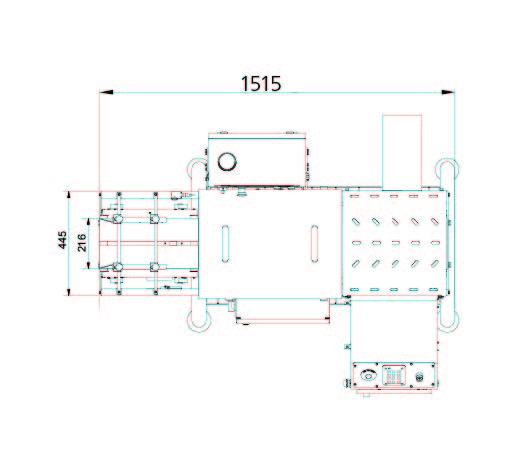 CW-800RJ top drawing